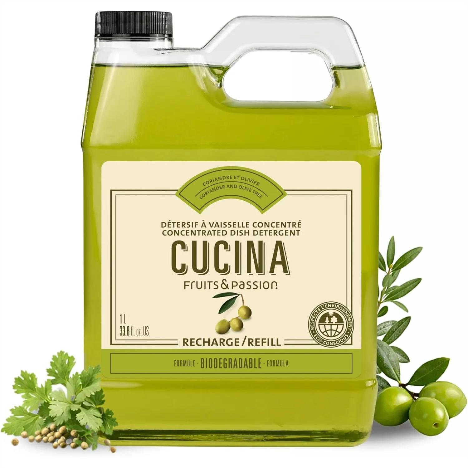 

Dish Detergent Refills - 34 fl oz - Coriander and Olive Tree Scent