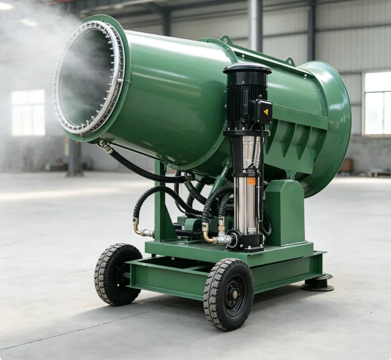 Special Configuration Fog Cannon Machine 70m Range For Port Terminal Bulk Material Yard Customized high quality
