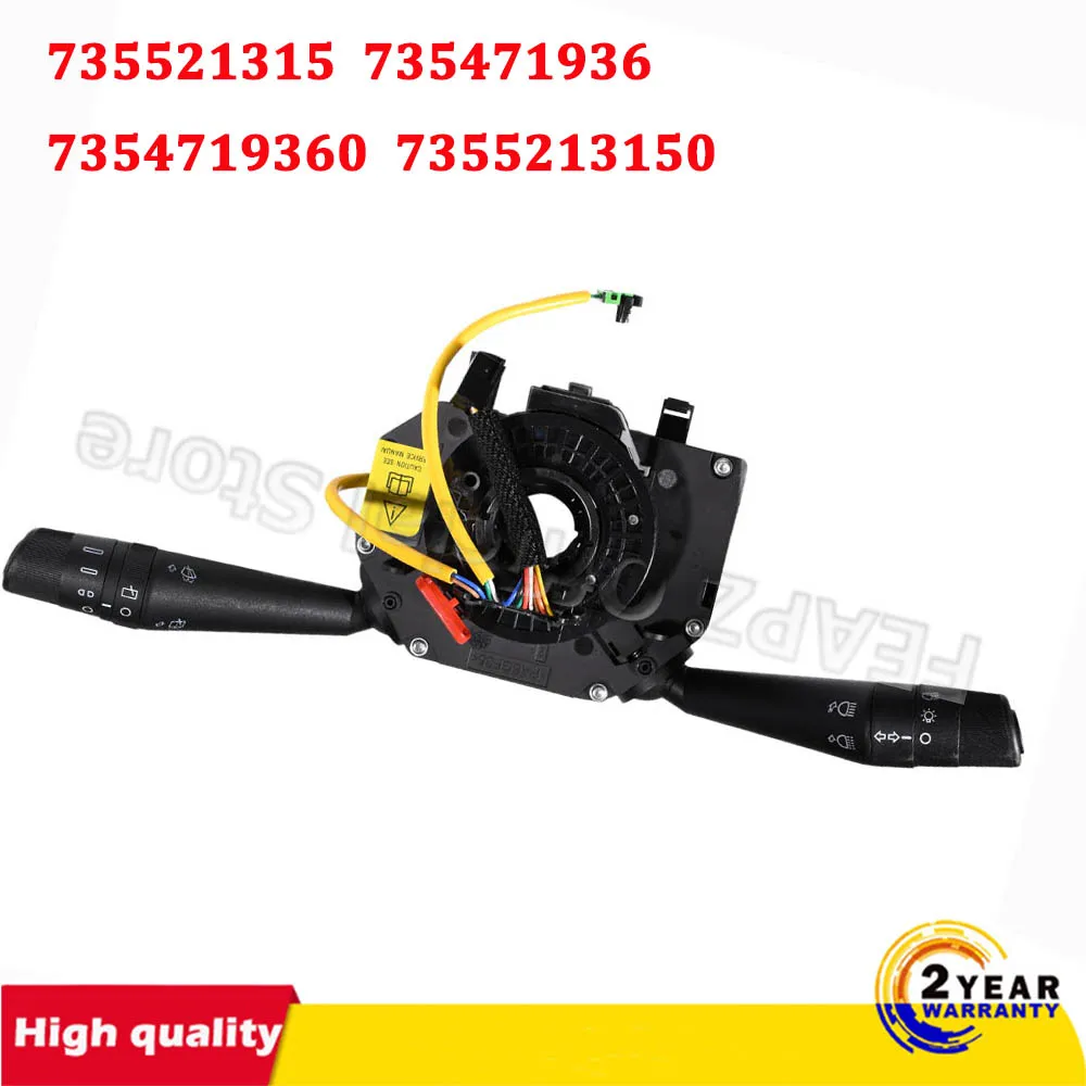 AP02 For Fiat Grande Punto Evo Steering Column Switch Combination Switch 735521315 735471936 7354719360 7355213150 7354104230