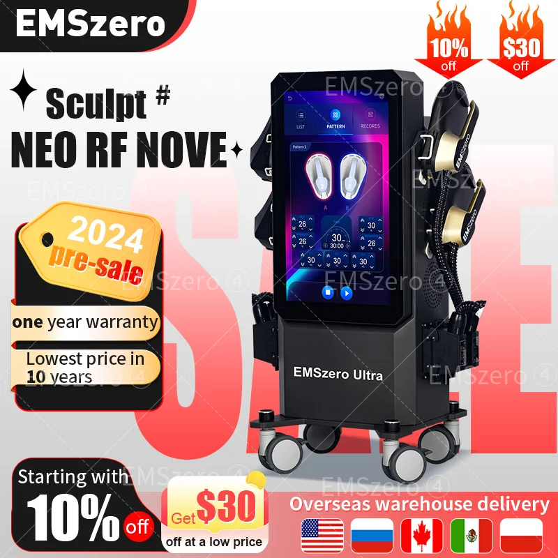 Body Slimming EMSzero Machine  Fat Burning Muscle Stimulating Equipment For Salon And Home