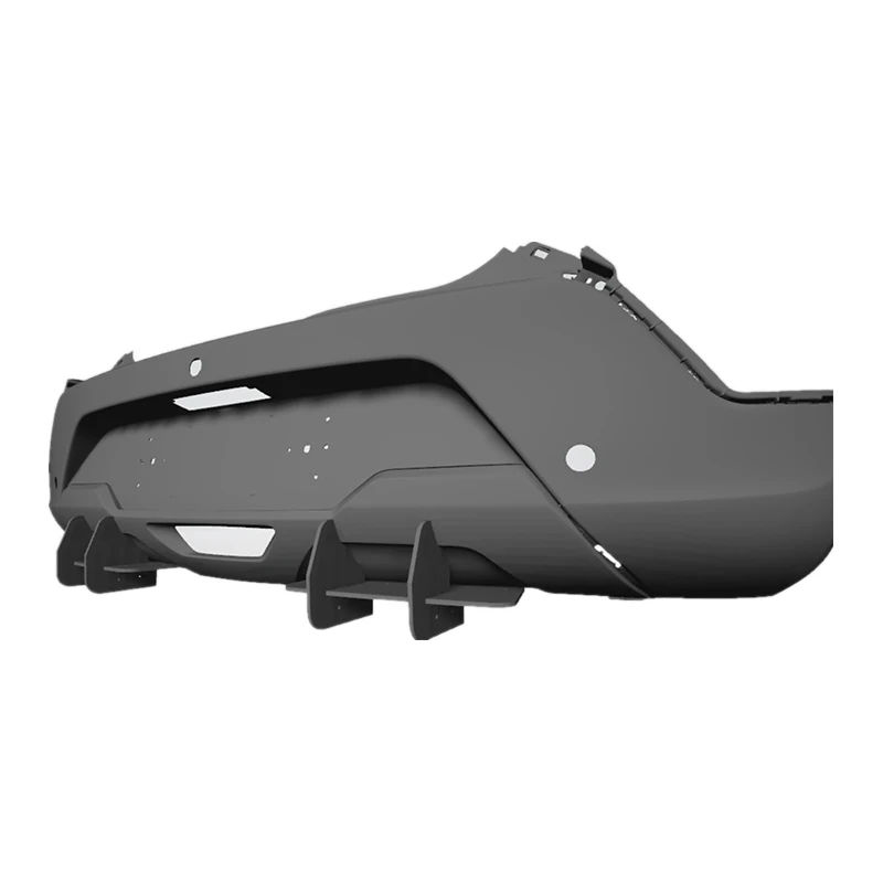 

For Dacia Spring 2020-2022 Year Rear Diffuser Lip Bumper Spoiler Splitter Body Kit Accessories