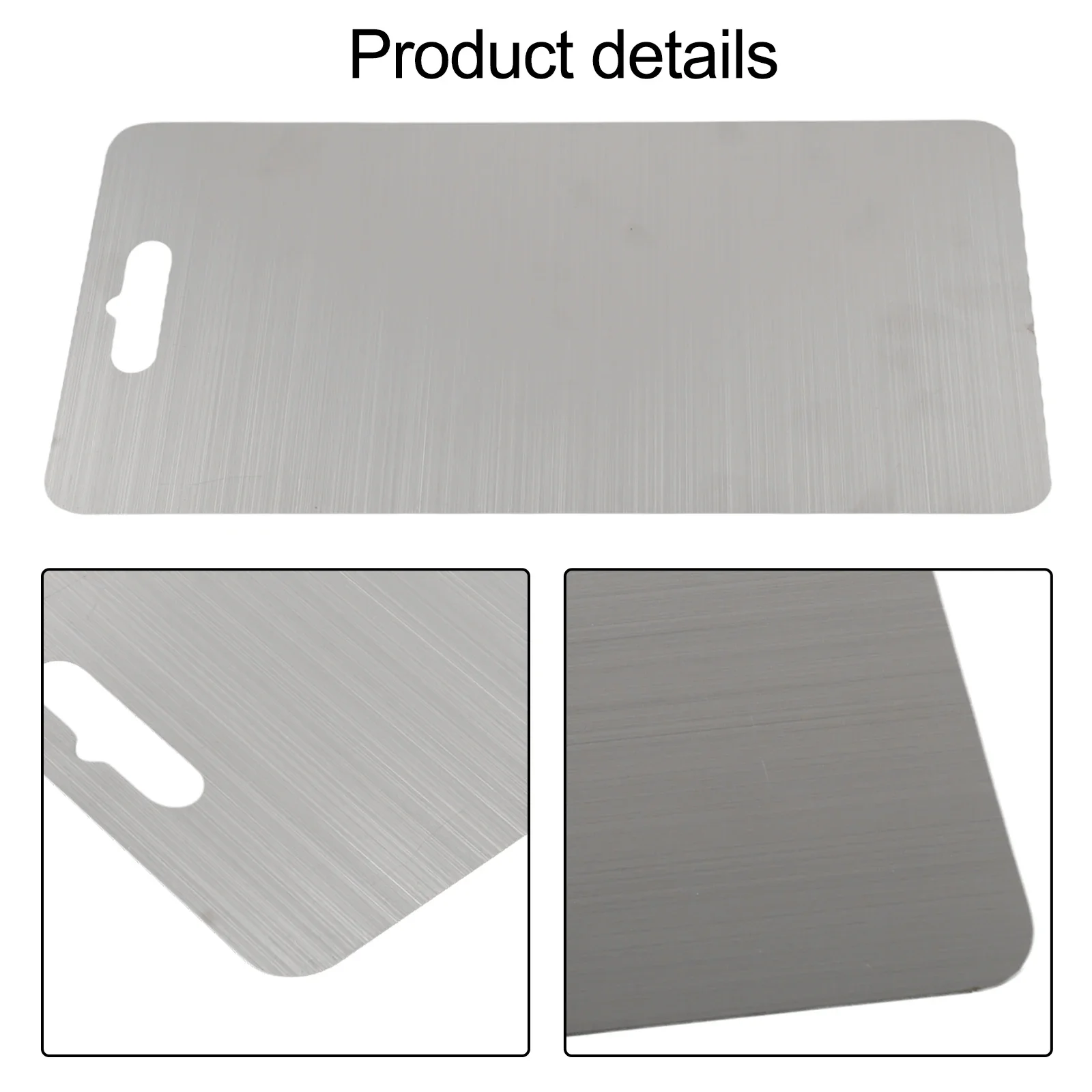 Stainless Steel Cutting Board Kneading Dough Board Kneading Dough Double Sided Utensilios De Cocina Accesorios De Cocina