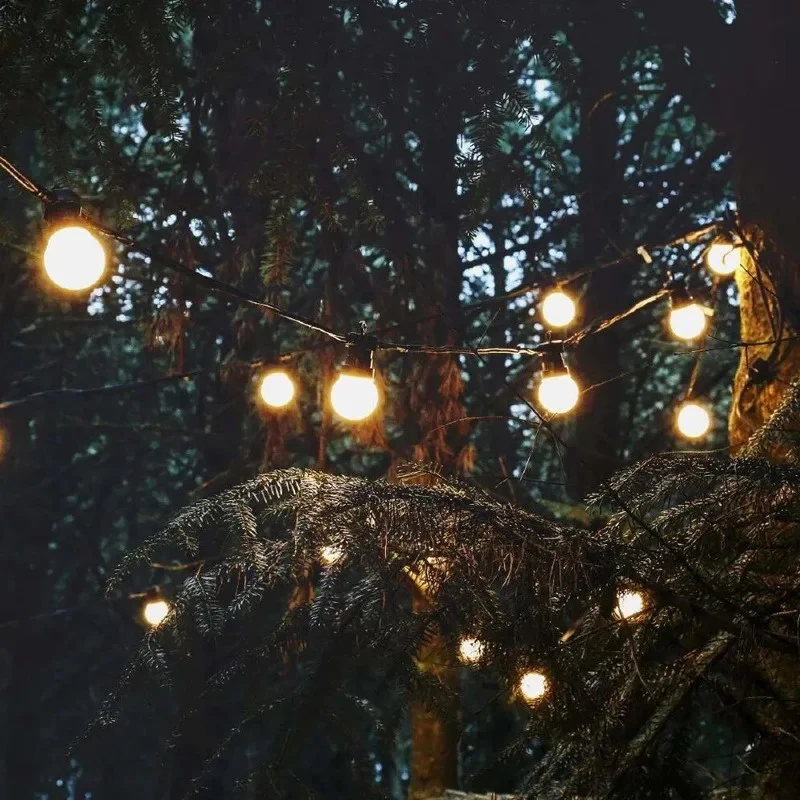 2.5 متر 10 لمبات LED جارلاند الجنية سلسلة أضواء الأبيض الزفاف عيد الميلاد الديكور في الهواء الطلق لقضاء عطلة حفلة شارع مخيم ديكور