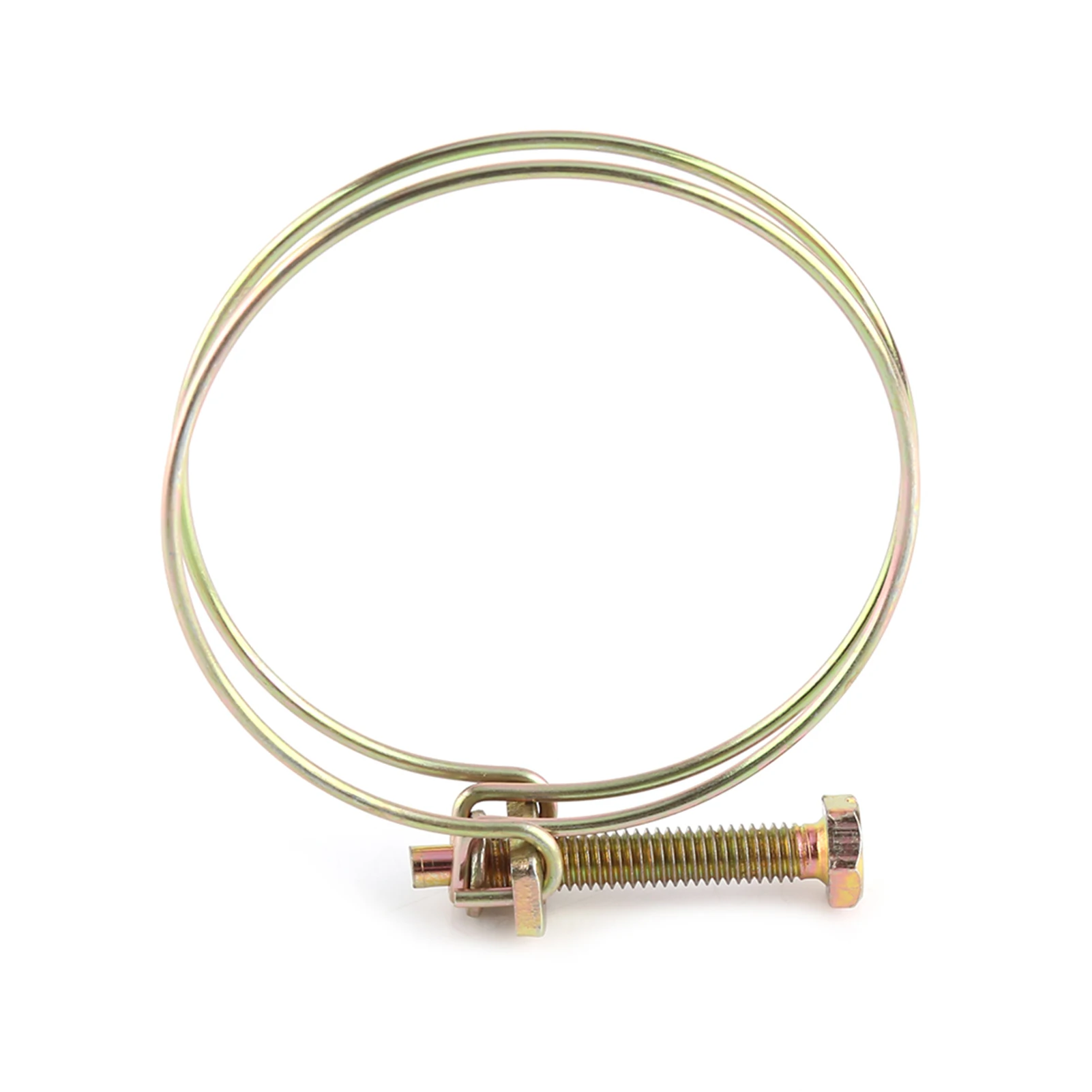 Adjustable Double Wire Water Hose Tube Clamp Pipe Clip Plumbing (28mm-32mm)