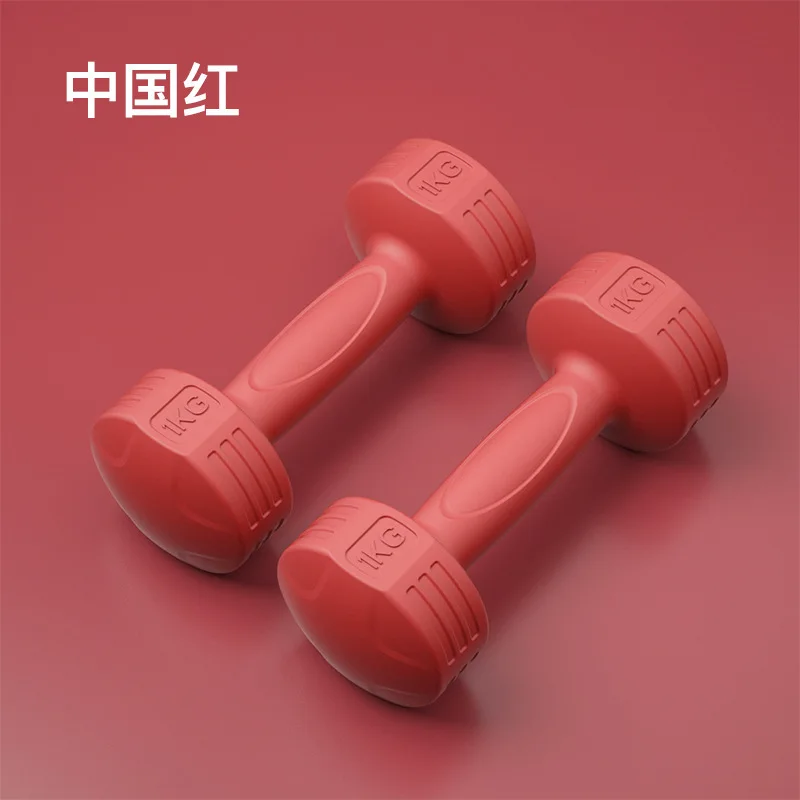 2pcs Women Dumbbells Weightlifting Home Fitness Equipment Weights Hand Weights Slimming Dumbbell   Fitness