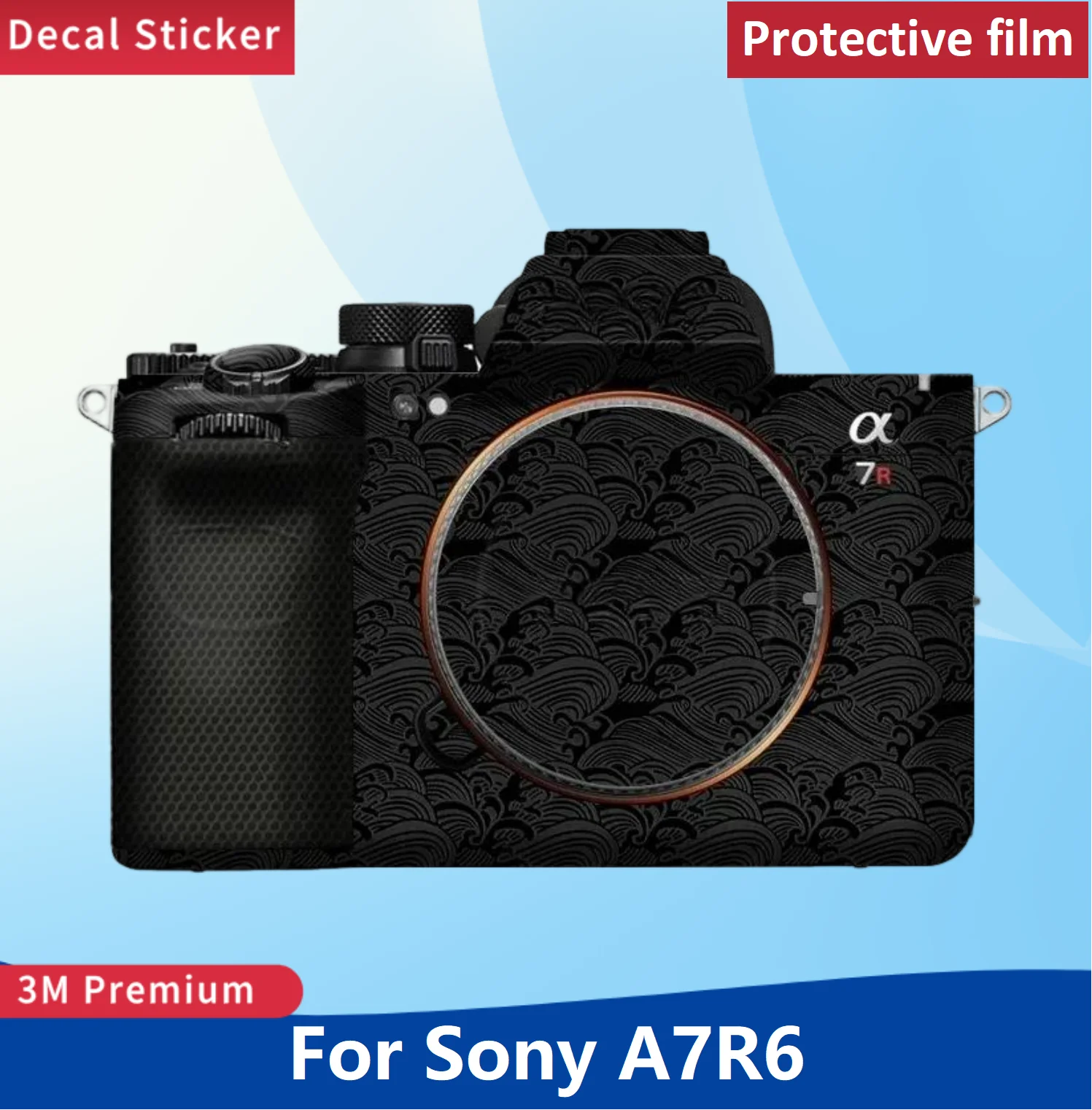 For Sony A7R VI Camera Sticker Protective Film Wear Resistant Proof Cover A7R6