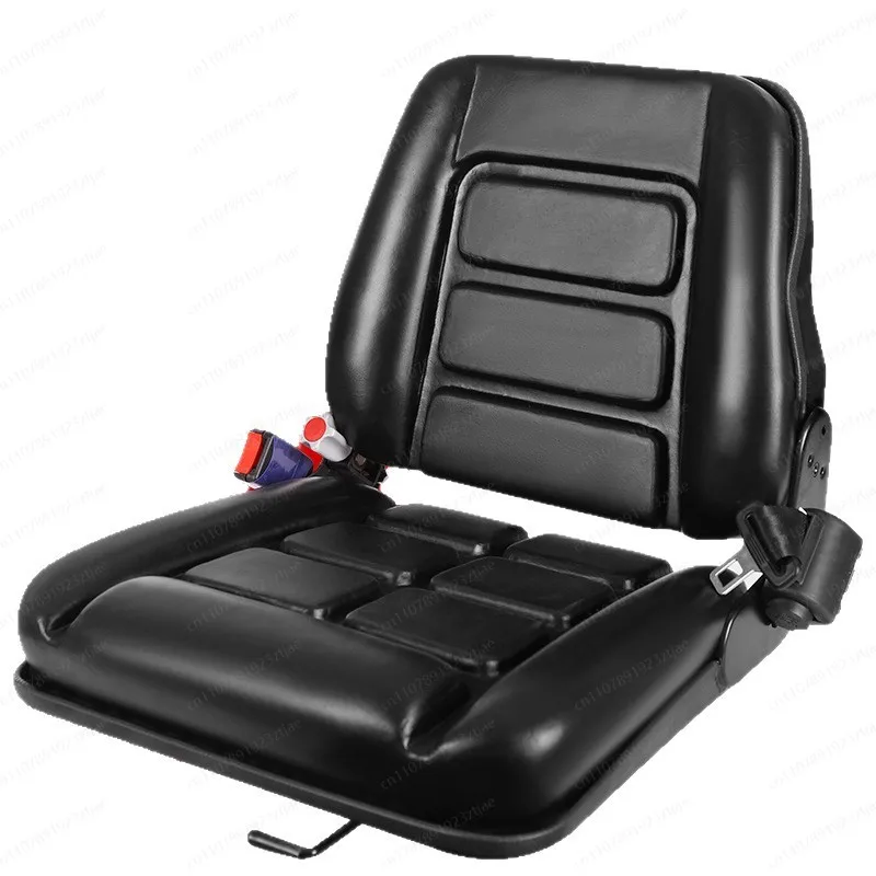 Replacement Seat for Forklift, Loader, Tractor & Industrial Vehicles - Universal Fit & Durable
