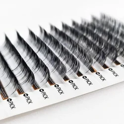 Seamulan-Extensions de cils individuels en vison, faux-cils colorés, nickel é, maquillage professionnel