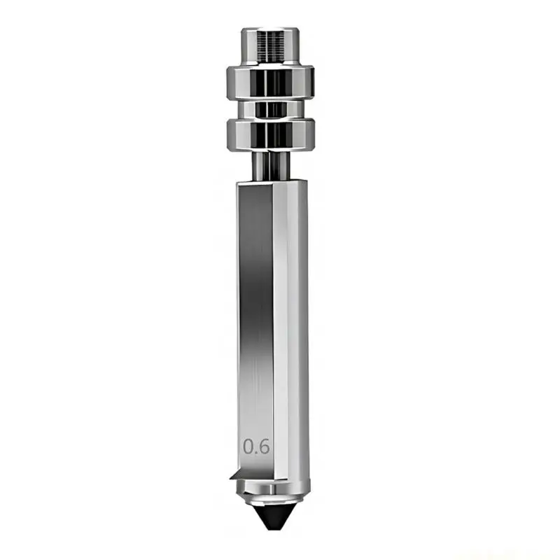 

Hardened Steel Nozzle For 3D Printer With Multiple Size 0.2Mm 0.4Mm 0.6Mm 0.8Mm Plated Metal Extruder Nozzles