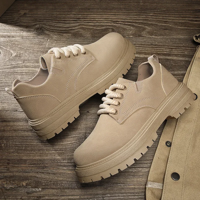 

Мужская модная молодежная обувь Joker, кожаная обувь для деловых вечеринок, повседневная обувь, удобная уличная рабочая обувь ручной работы на четыре сезона