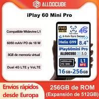 Alldocube Iplay 60 Mini Pro Pc Tablet with 2 Speakers 8+8Gb Ram 256Gb Rom 8.4 Inch 6050Mah 4g Lte Android 14 Fhd 1920X1200