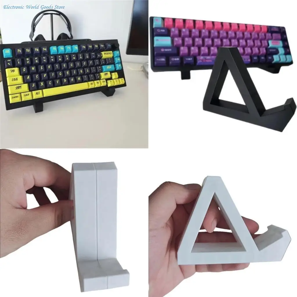 A3PD NonSlip Keyboards Support Stand Holder for Mechanical Keyboards for Gamers and Office Use