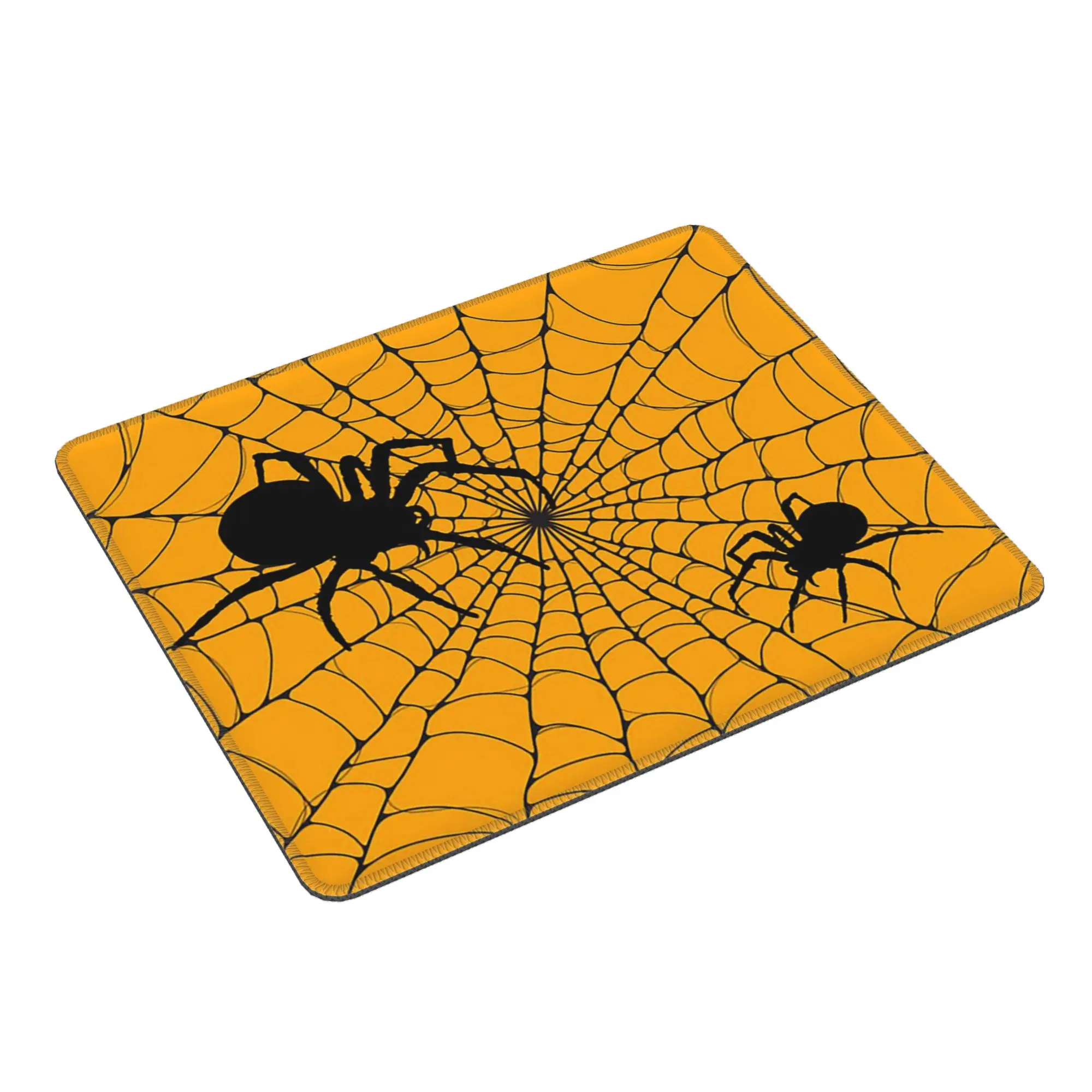 Halloween Spider And Cobweb Mouse Pad Computer Keyboard Mouse Mat Gamer PC Laptop Desk Mat Office Table Mats
