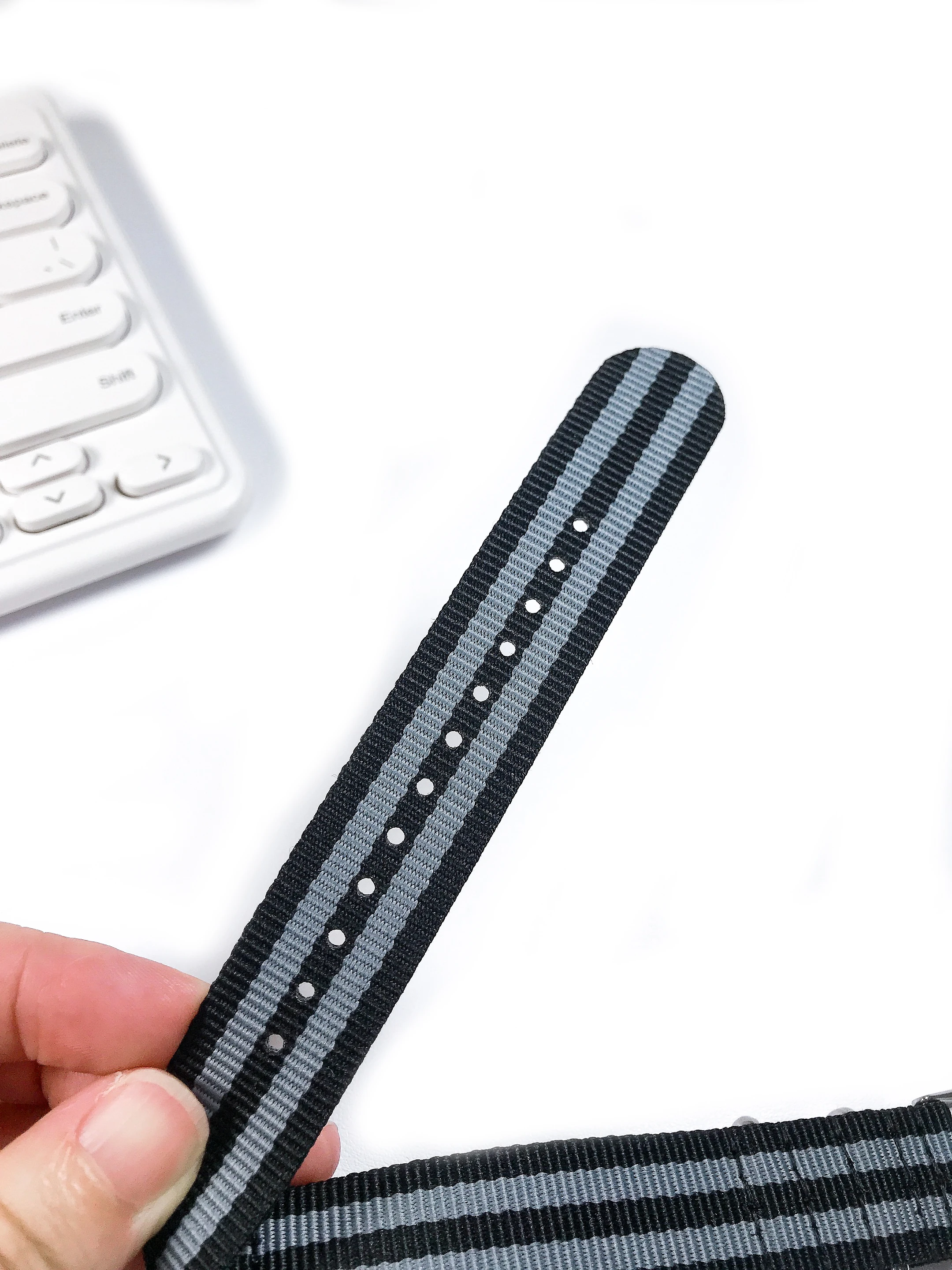 Klassisches Armband aus ballistischem Nylon für NATO-Armbänder, 18 mm, 20 mm, 22 mm, Armee-Sportarmband, Gürtelzubehör, Dropshipping – Detail 4