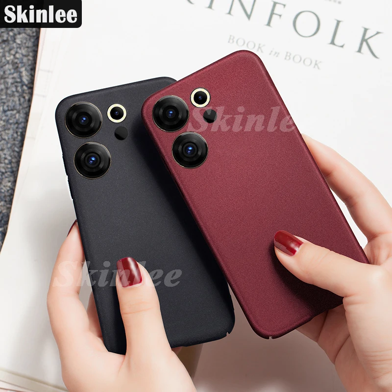 

Skinlee Case For Tecno Camon 20 Premier 5G Solid Color Frosted Texture Silicone Shell For Tecno Camon 20 Pro 4G Back Cover