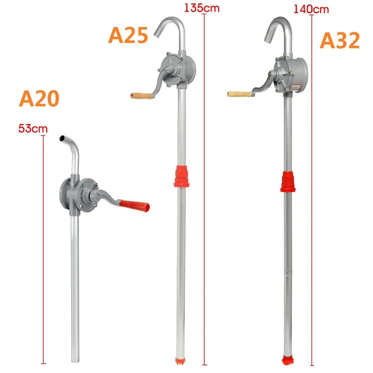 

Manual Hand Pump Heavy Drum Rotary New Oil Fuel Barrel Heavy Duty Pump Oil Diesels Fuel Pump Diesels Fuel Oil Gas Transfer Tool