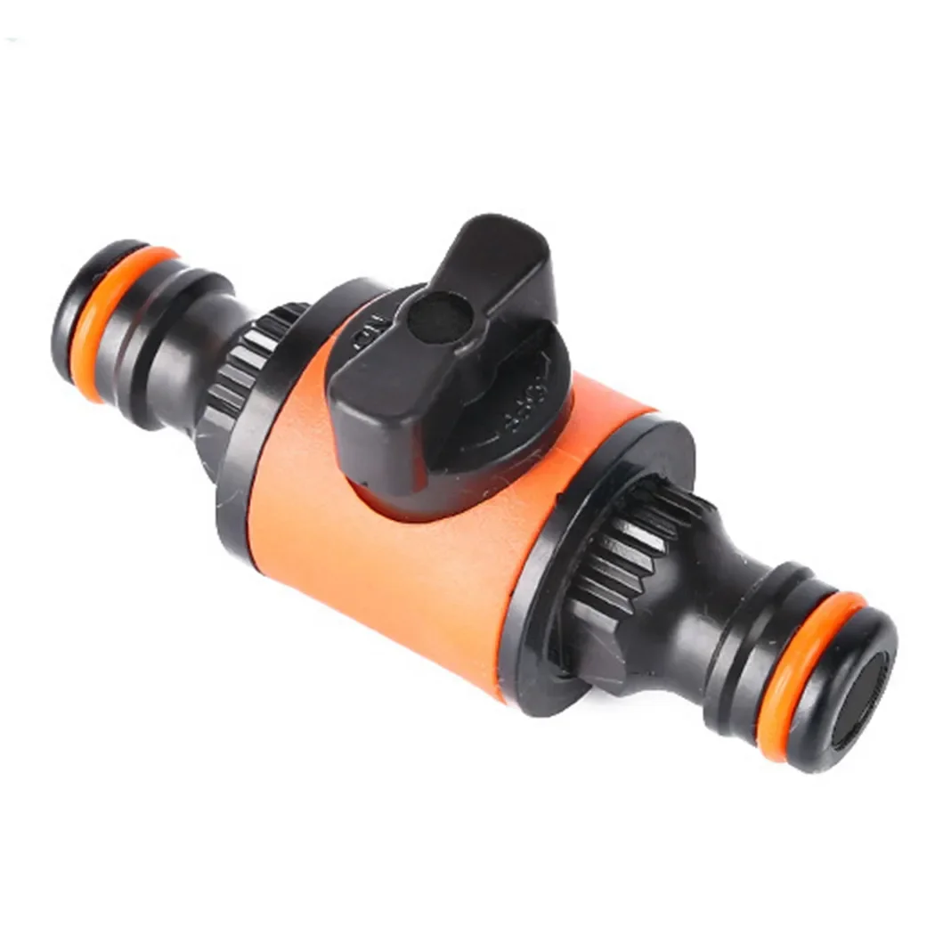 Gartenschlauch-Absperrventil 2 Stück 16mm Schnellkupplung Inline-Wasserhahn-Anschluss Bewässerung Gartenbedarf – Detail 5