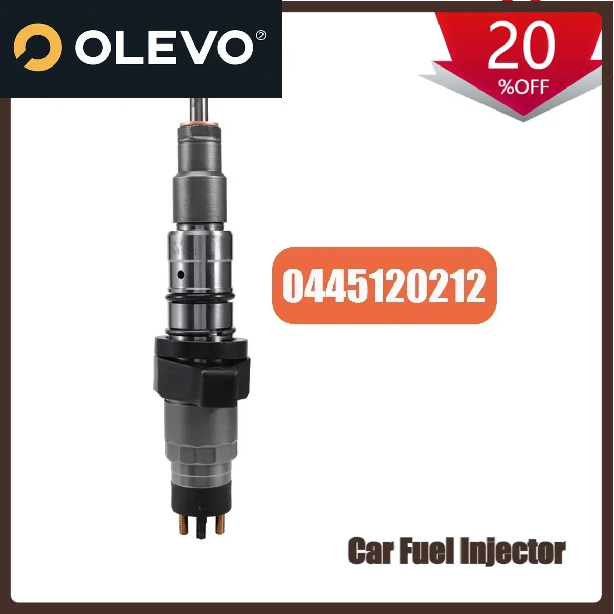 

Suitable 0445 120 007 New Diesel Fuel Injector Assy for Iveco Euro Cargo 75E17 Ford VW DAF Cummins ISBe 3.9/5.9