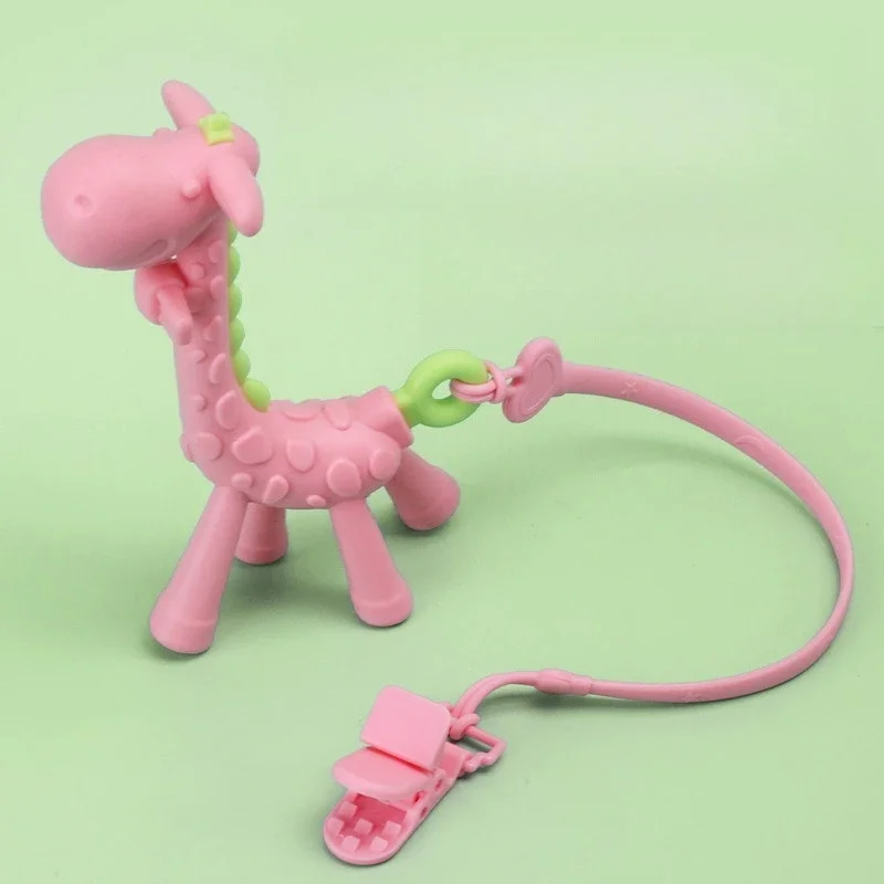 

Силиконовая цепочка, застенутый ремешок для детской соски, зажим для прорезывания зубов, цепочка для прорезывания зубов для новорожденных, держатель для соски, аксессуары для кормления