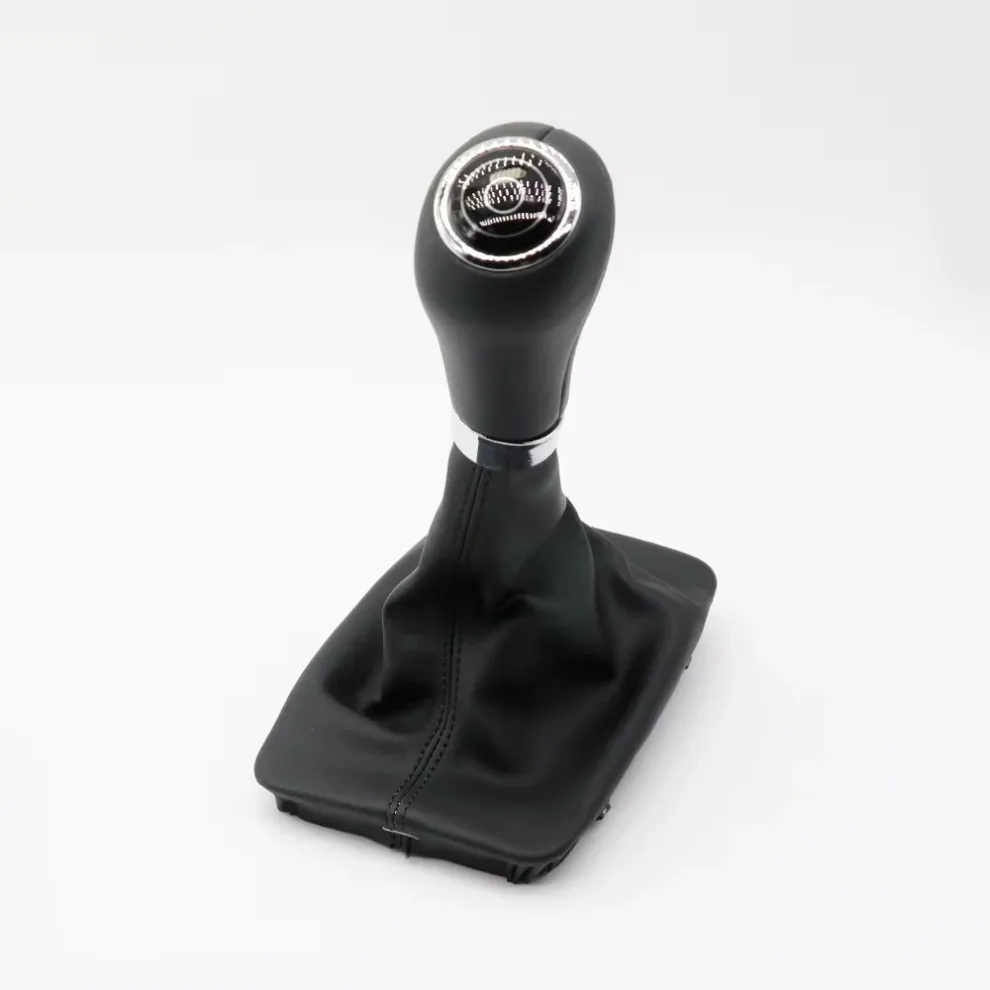 Automatic Car Gear Shifter Lever Knob Leather Boot Cover For Mercedes Benz C E GLK Class W204 W207 W212 X204 C204 2007-2011