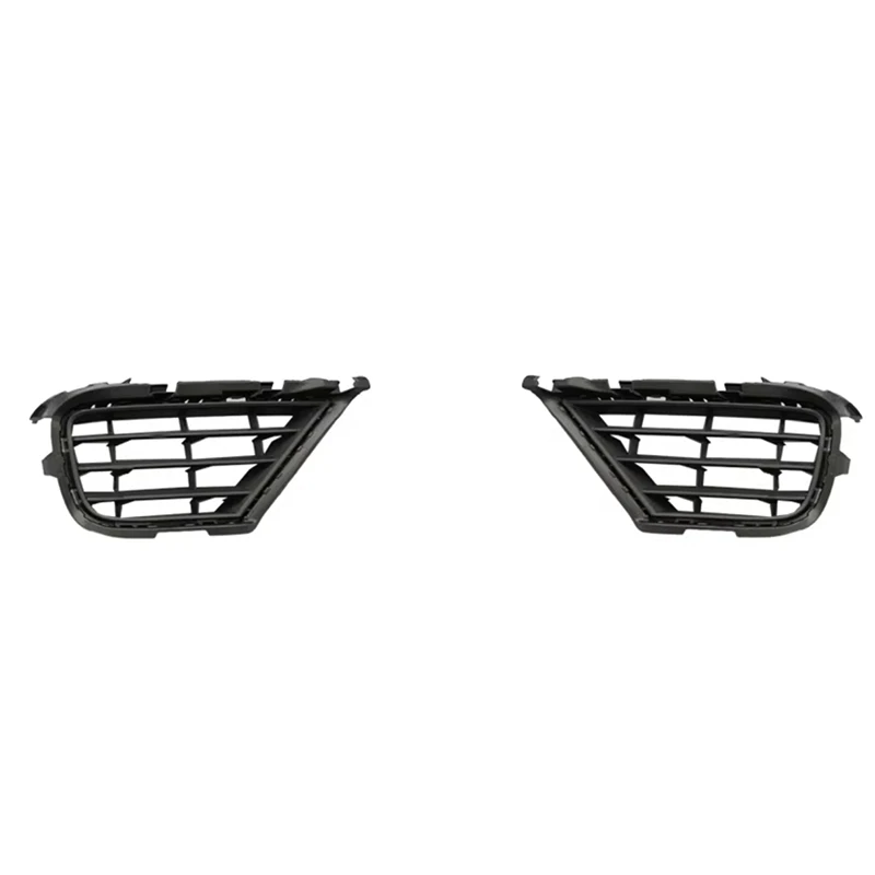 Left/Right Car Front Bumper Fog Light Grille Cover for VW Touareg Typ 7P Facelift 2015 2016 2017 7P6853665B/666B