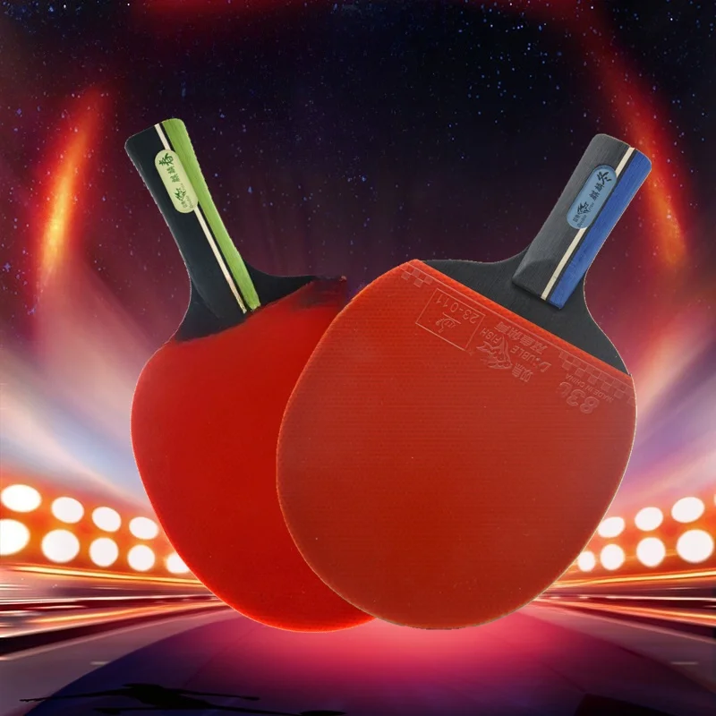 professional-grade-pong-paddle-double-fish-high-elasticity-short-long-handle-adult-set-horizontal-vertical-grip-butterfl