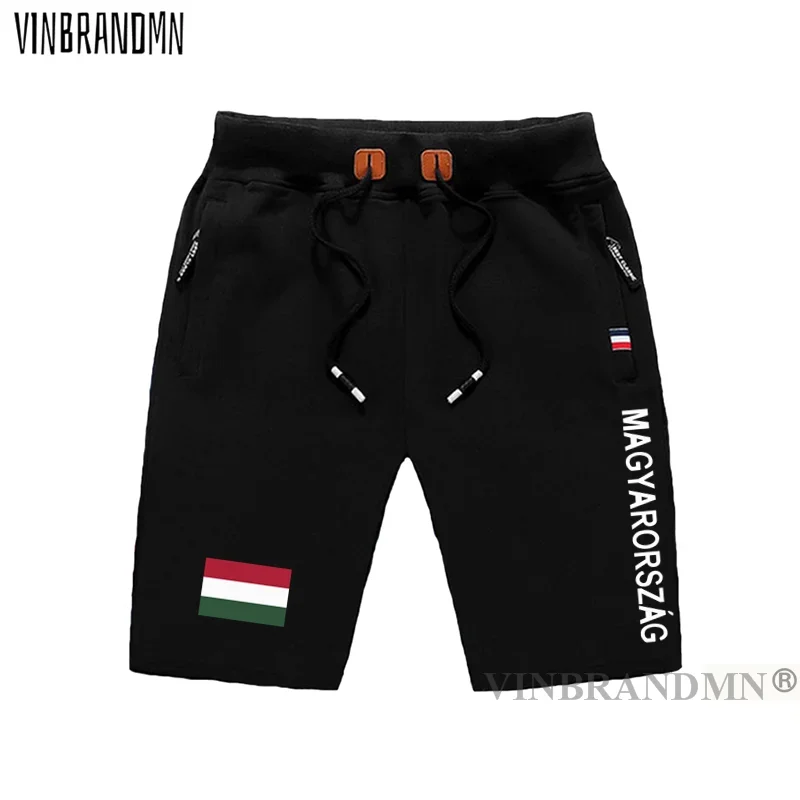 Hungary Hungarian Mens Shorts Beach New Men's Board Shorts Workout Zipper Pocket Bodybuilding Pants HUN HU Country Flag Design