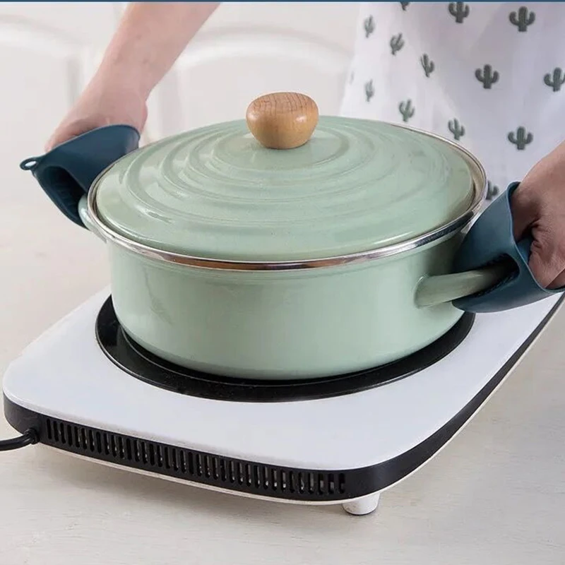 BONIETOP مكافحة السمط لوحة لقط لوحة أدوات المطبخ طبق المشبك العزل الحراري وسادة قفازات المضادة للانزلاق رفع لوحة #5