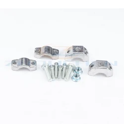 22mm 7/8'' Handlebar Bar Risers Mount Bracket Clamp Taper For 2 Stroke 47cc 49cc Mini Moto Dirt Bike Motorcycle Modified Parts