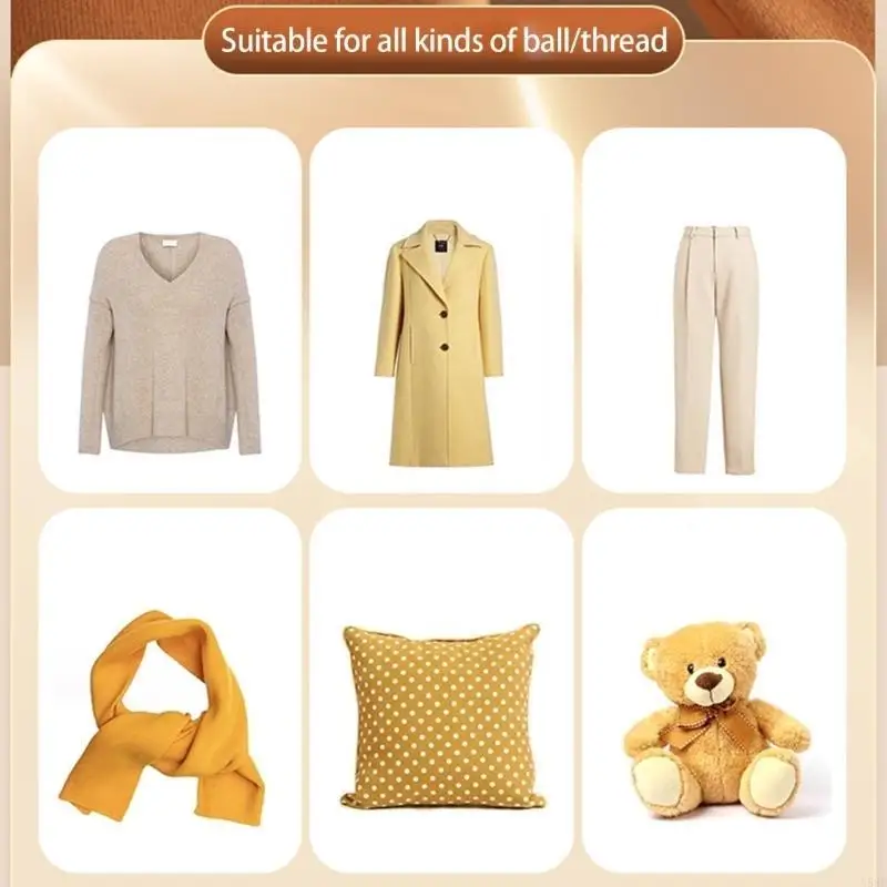 Energy Efficient USB Rechargeable Fabric Shaver Portable Pilling Remover Double Head Clothes Delinter for Sweater N58D