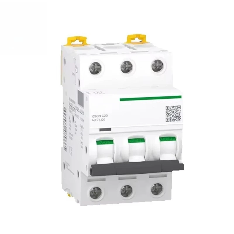 Automation Controller with A9F74320 Acti9 IC60N 3P 20A Curva C
