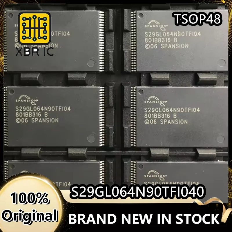 

(15/40 pieces) S29GL064N90TFI040 TSOP48 64MB capacity flash memory storage IC new original authentic spot fast delivery