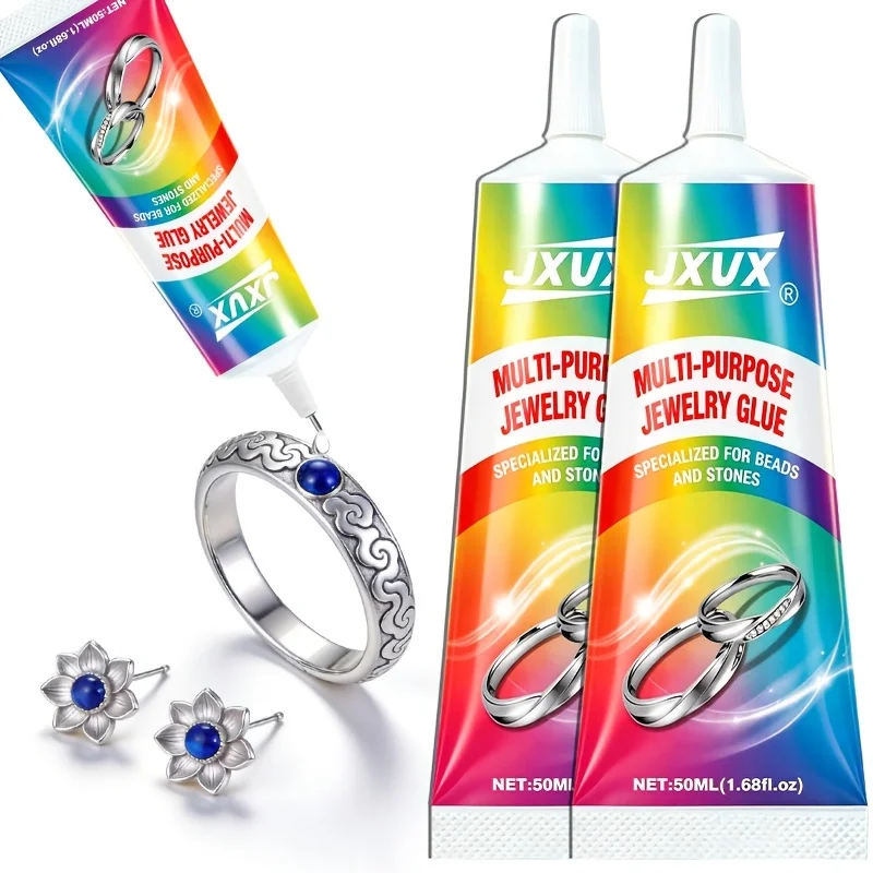 Cola para strass B7000 para trabalhos manuais, 50 g/1,68 fl oz – Cola para joalharia, trabalhos manuais DIY, maquilhagem, calçado, criação de joias e nail art
