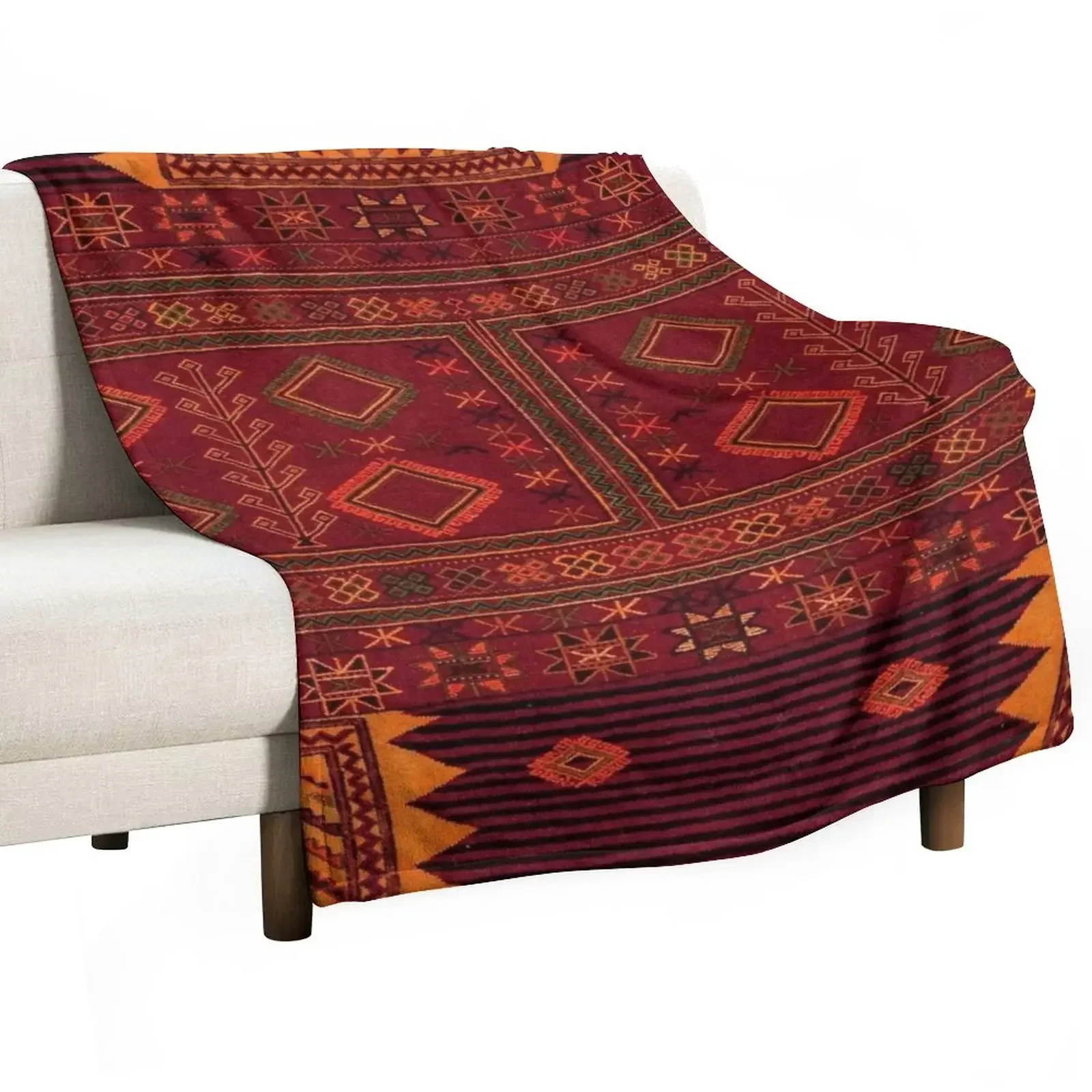 

Traditional Moroccan Artwork Design Throw Blanket Sofa Blankets For Bed christmas decoration Sofas Blankets