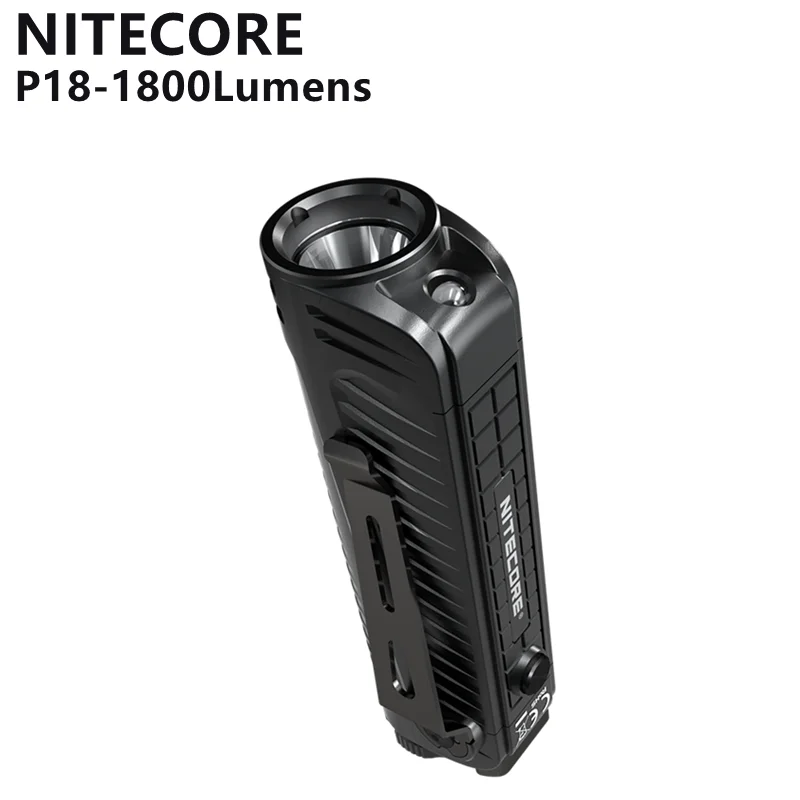 NITECORE P18 Chiến Thuật Đèn Pin 1800Lumens CREE XHP35 HD LED Kép Đèn Thực Thi Pháp Luật Ngoài Trời Tìm Kiếm Cắm Trại Đèn Pin