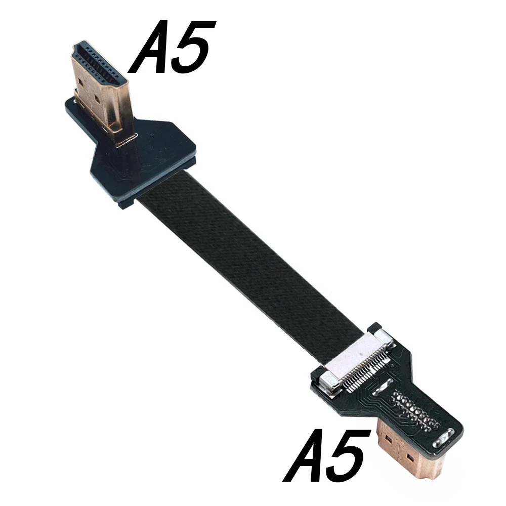Kabel HDMI FPV 10cm 20cm 50cm Typ A Męski do Męskiego HDMI FPC Płaski Micro MINI HDMI Kompatybilny do Multikoptera Fotografii Lotniczej — zdjęcie produktu 3
