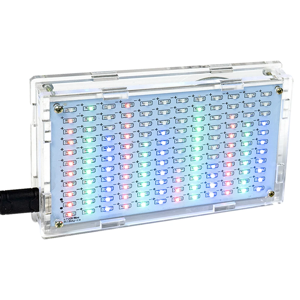 

Пайка печатных плат, проект для практики припоя, электронные наборы «сделай сам», светодиодный музыкальный спектр, электронный комплект, аудио, звуковой дисплей частоты