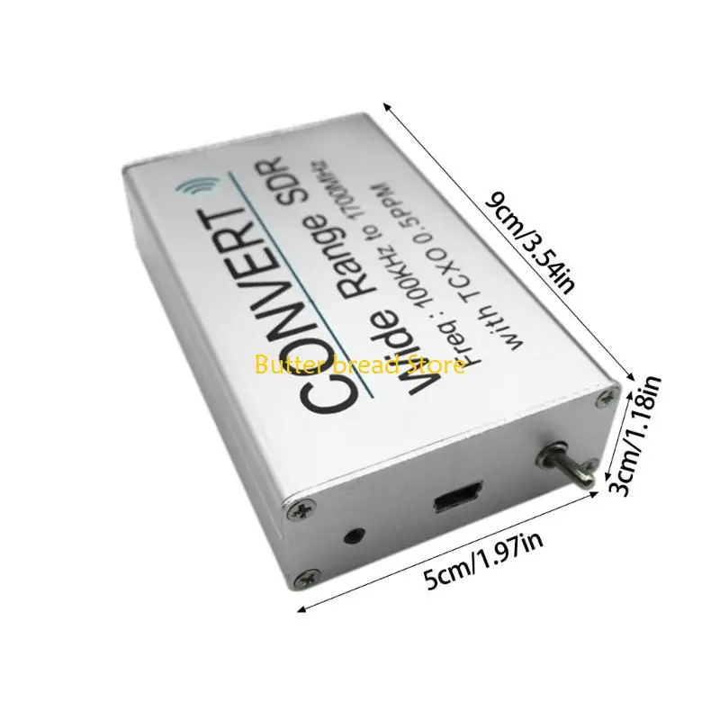 W89C USB Power Receiver Full Band RTL Tuner USB RTL Receiver 100KHz-1.7GHz Introm