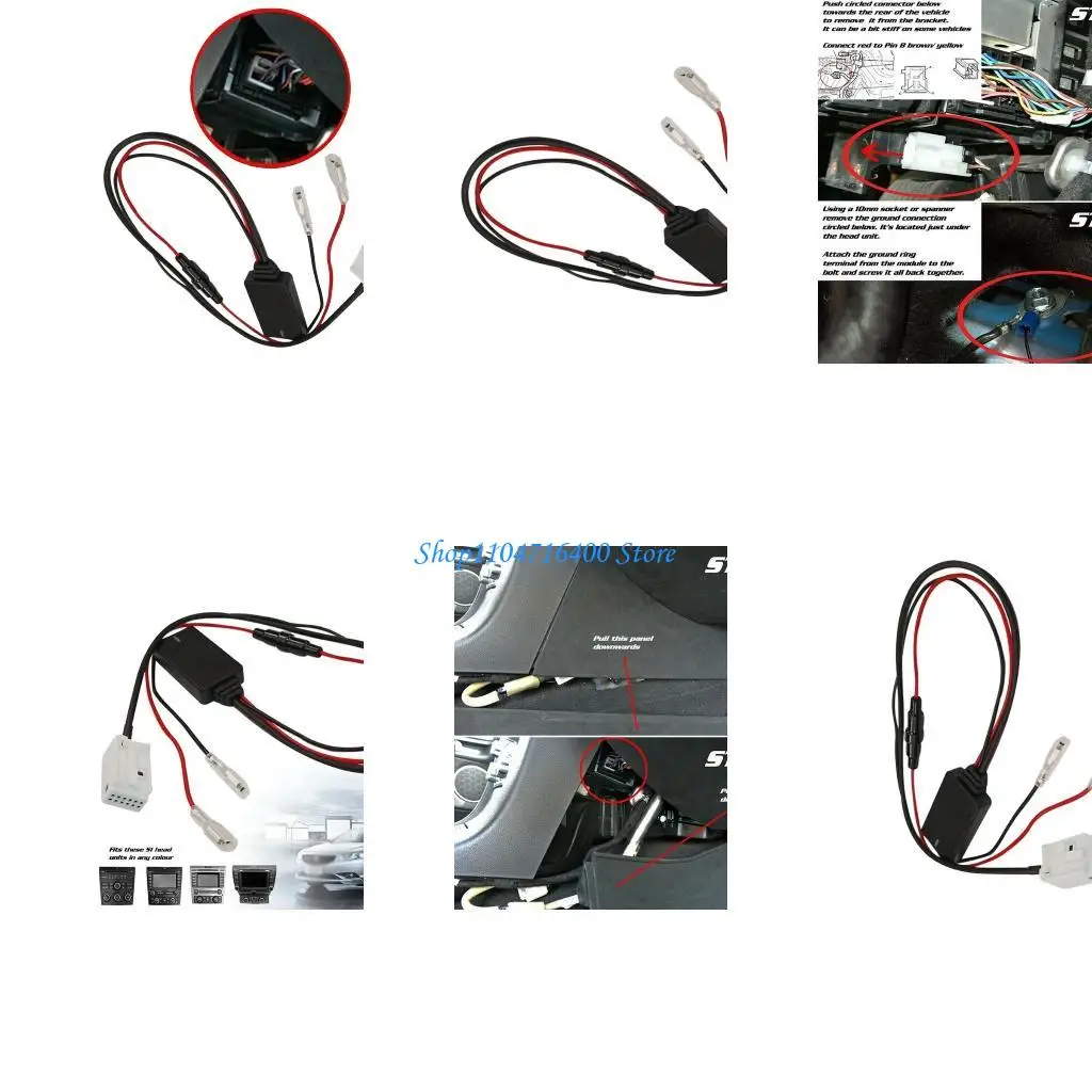 y1gd Car Module Auto Accessory Bluetooth-compatible Module Fit for 2006-2010 WM SSV RCD510