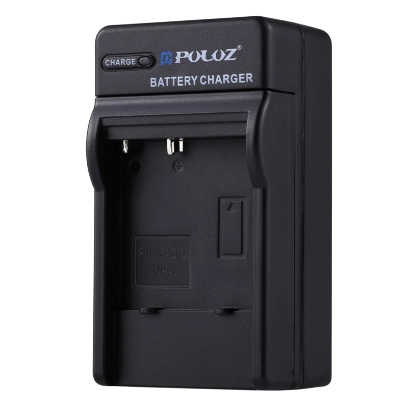 For CASIO Camera CNP40 Battery Charger with EU Plug Cable