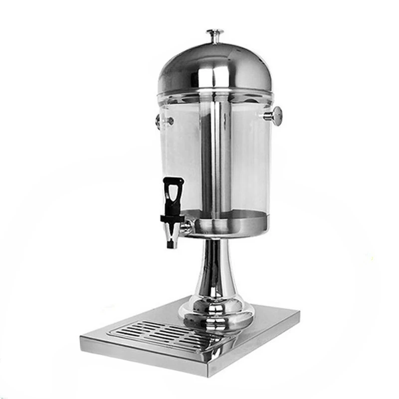 

Hotel stainless steel juice tripod small single-head, double-head, three-head commercial juice bucket beverage machine