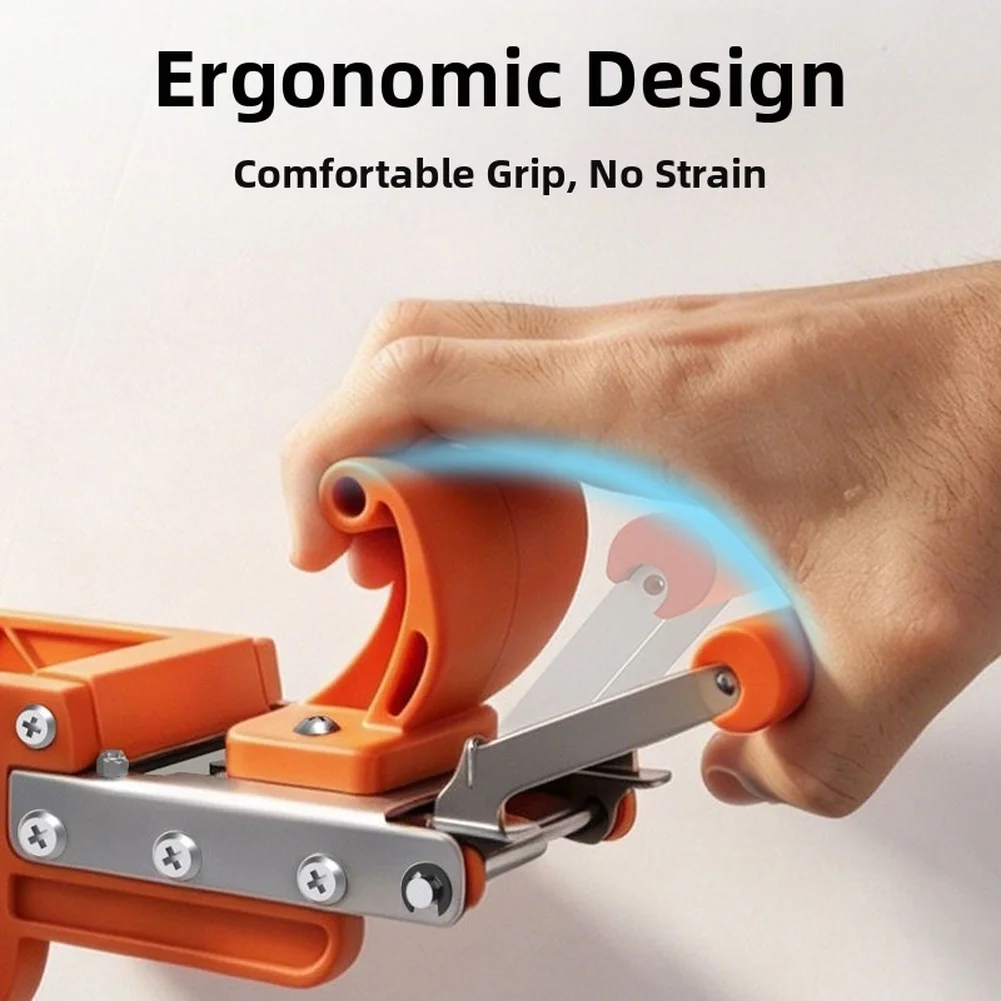 PVC Edge Banding Cutting-Tool Woodworking Curved/Straight Quick Edge Trimmer Portable Trimming Tool With Spring Handle