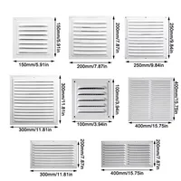 Air Vent Grille Air System Net Cover Screen Exhaust Outlet Window Square Vent Heating Cooling Vents Plate