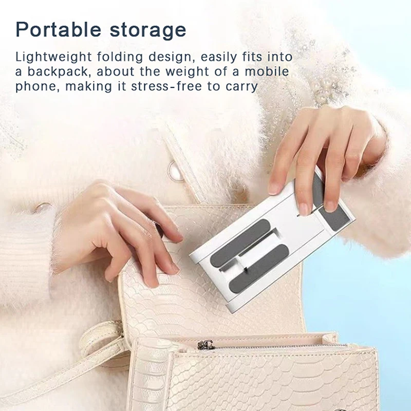 Opvouwbare Desktop Telefoon Houder Draagbare Mini Moblie Telefoon Stand Foriphone/Xiaomi/Samsung Mobiele Telefoon Ondersteuning Telefoon Houder