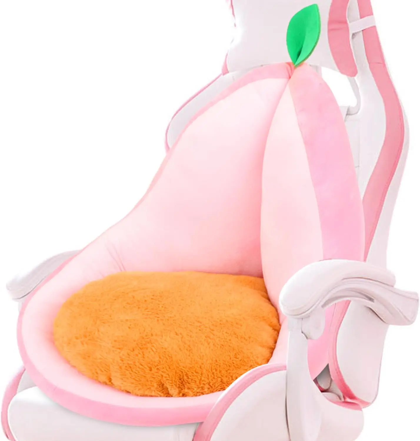 

Cute Fruit Gaming Chair Cushion With Backrest Non-Slip, Comfy Kawa Computer Chair Pad For Gamer Chair Seat Cushion Armchair