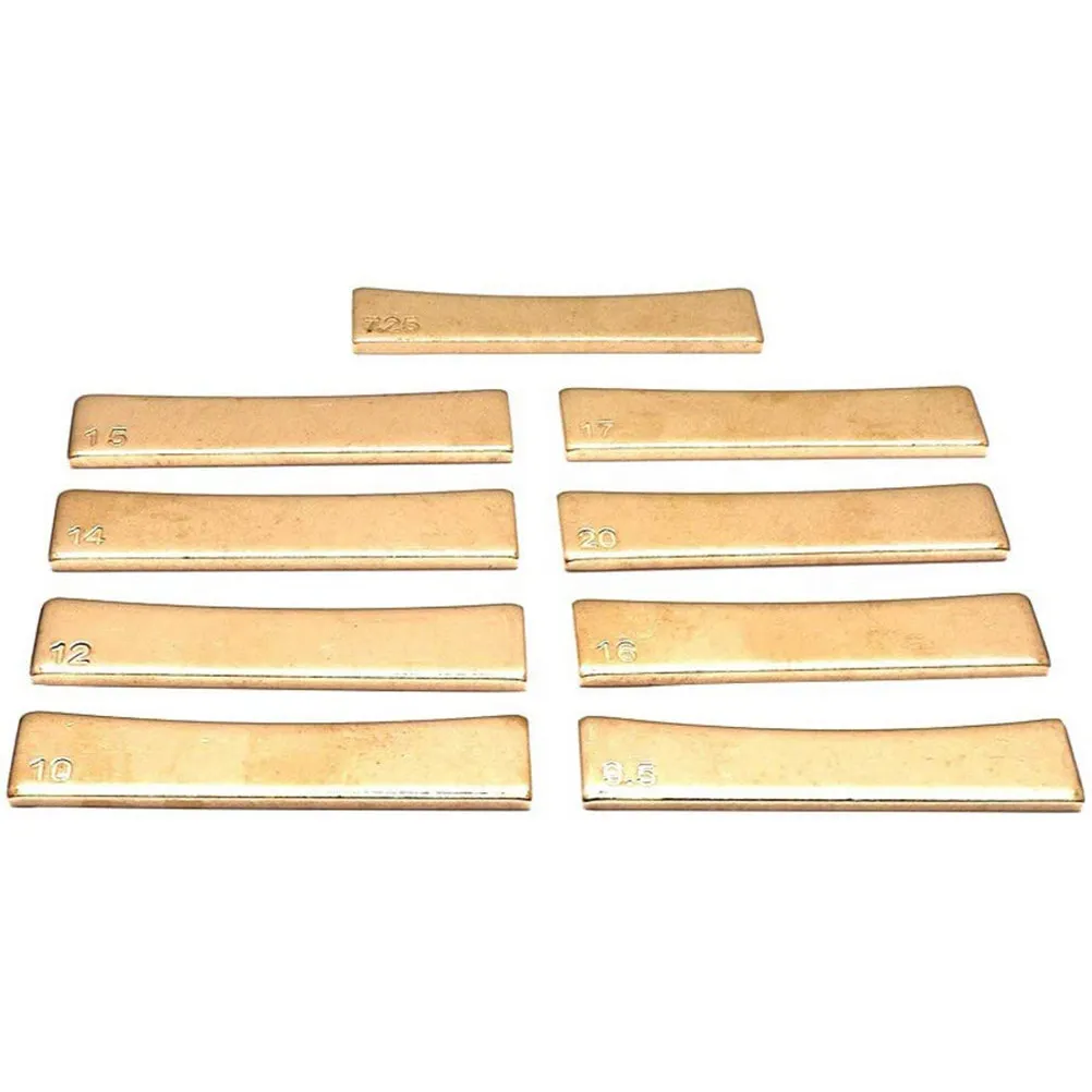 Golden Press Caul Insert for Guitar 10 Radius Fingerboard Fret Pressing Professional Luthier Tool Metal Guitar Parts