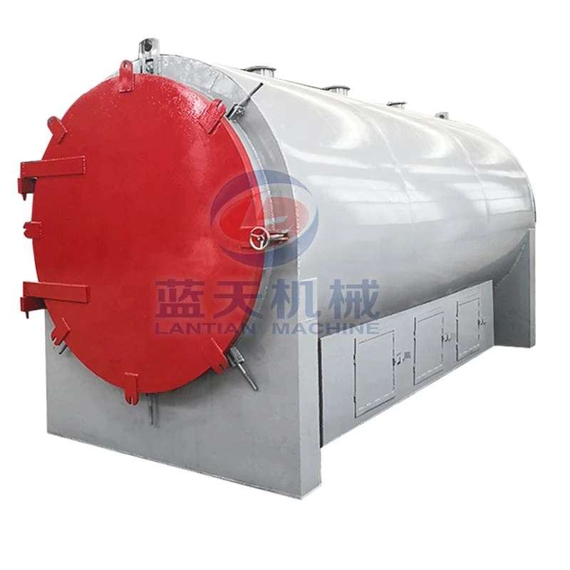 Charcoal Carbonization Furnace Rice Husk Olive Wastes Wood Log Charcoal Carbonization Furnace Machine