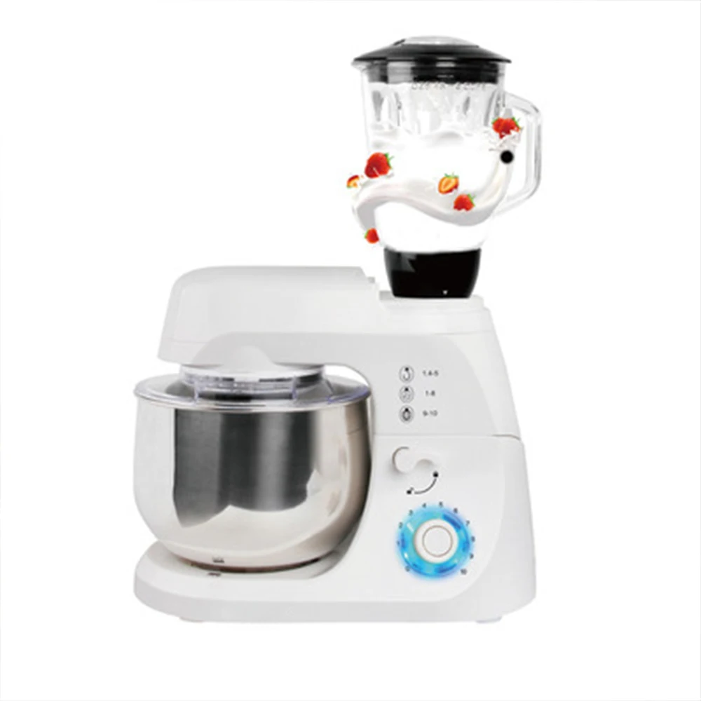 Best Selling Electric Kitchen Commercial Dough Kneading Mixer Machine  Egg Beater Blender Multifunction Food Mixer