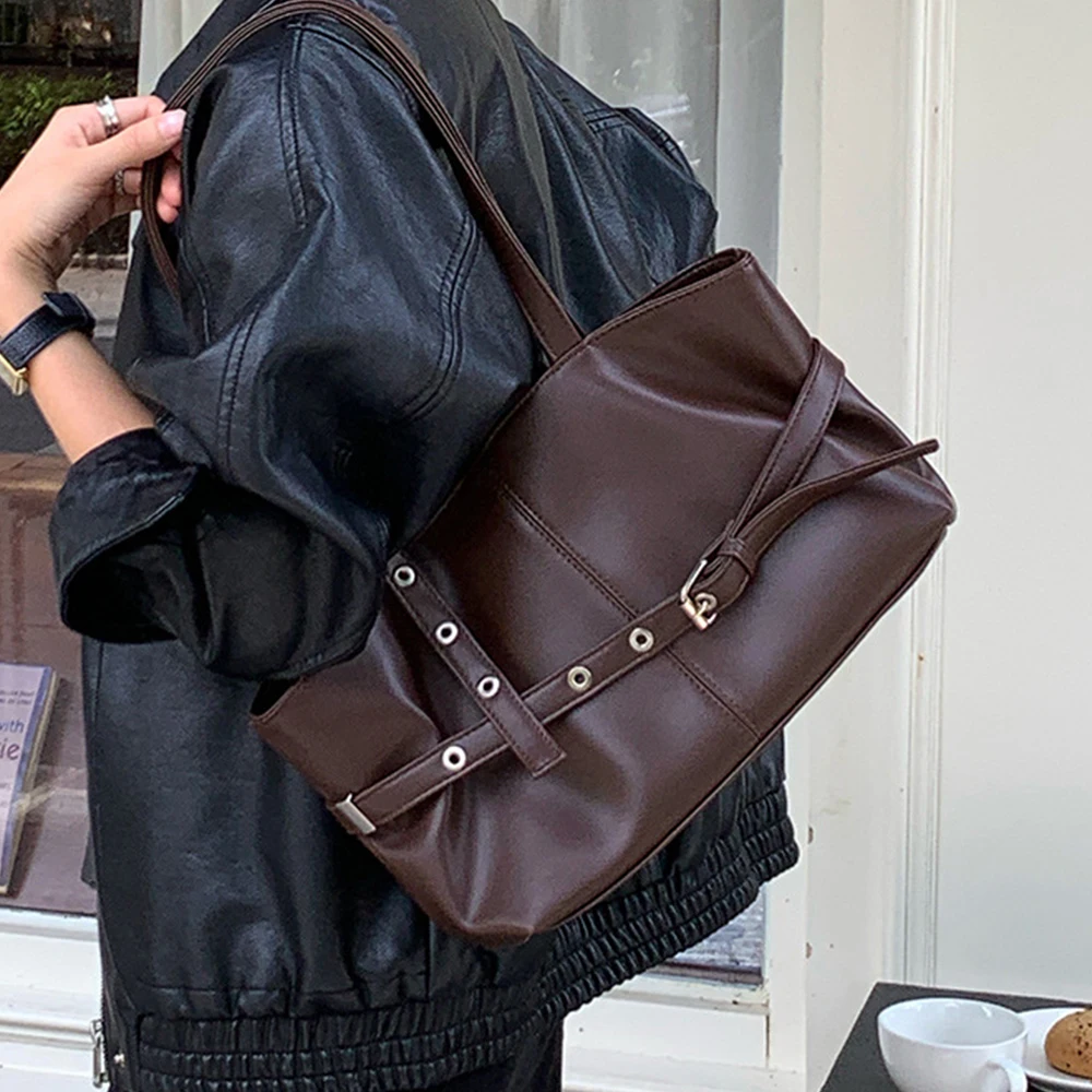 

Fashion Designer Bags for Women Shoulder Bag High Quality Tote Handbags and Purses Casual Commuting Shopper Underarm Bag NEW