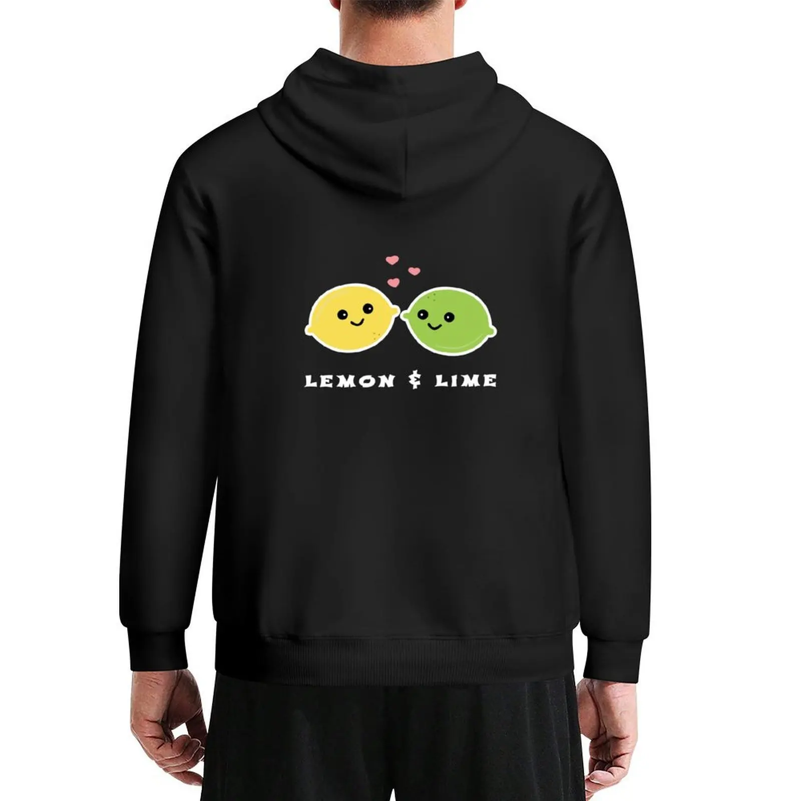 

Happy Lemon & Lime Hoodie winter clothes mens clothing men clothes men's sweat-shirt man hoodie